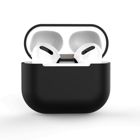 Case for AirPods 2 / AirPods 1 silicone soft cover for headphones black (Case C) Case for AirPods 2 / AirPods 1 silicone soft cover for headphones black (Case C)