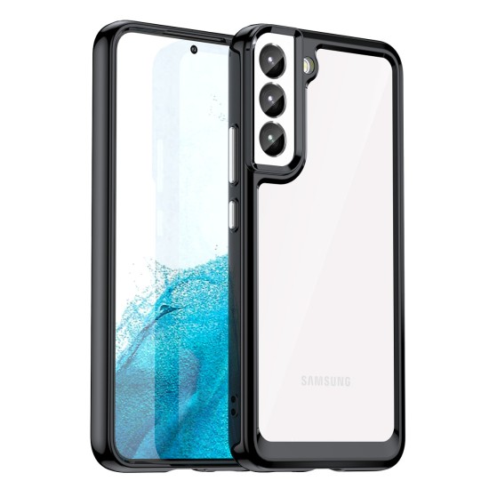 Outer Space Case for Samsung Galaxy S23+ cover with a flexible frame black Outer Space Case for Samsung Galaxy S23+ cover with a flexible frame black