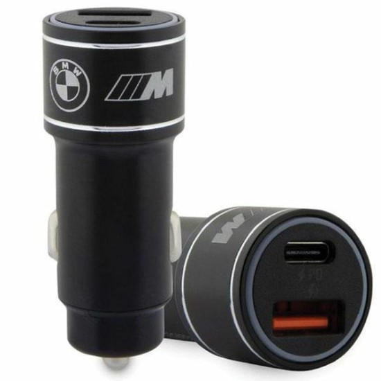 BMW charger BMCCMUSBCK PD-QC 3.0 20W Fast Charge black/black M Edition BMW charger BMCCMUSBCK PD-QC 3.0 20W Fast Charge black/black M Edition