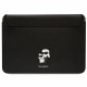 Karl Lagerfeld Saffiano Karl&Choupette case for a 16" laptop - black Karl Lagerfeld Saffiano Karl&Choupette case for a 16" laptop - black