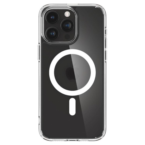 Spigen Ultra Hybrid Mag Case with MagSafe for iPhone 15 Pro - Clear Matte