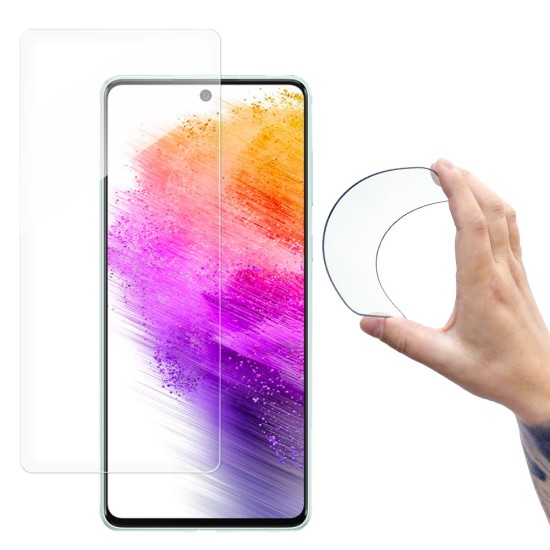 Wozinsky Nano Flexi Hybrid Flexible Glass Film Samsung Galaxy A73 Tempered Glass Wozinsky Nano Flexi Hybrid Flexible Glass Film Samsung Galaxy A73 Tempered Glass