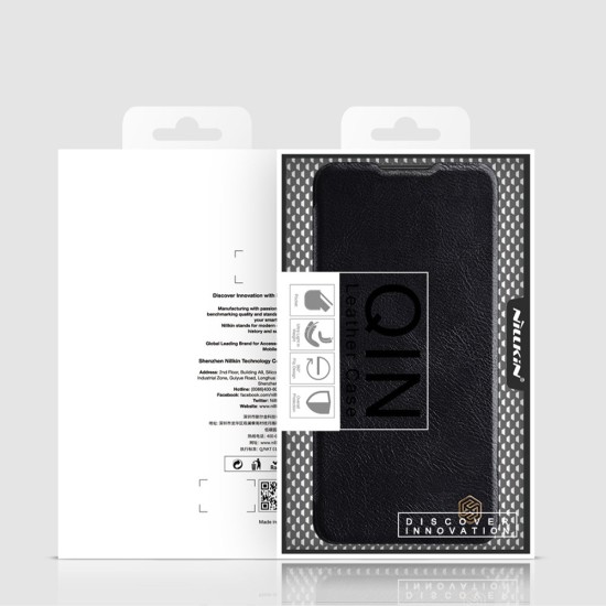 Nillkin Qin leather holster for OnePlus 10 Pro black