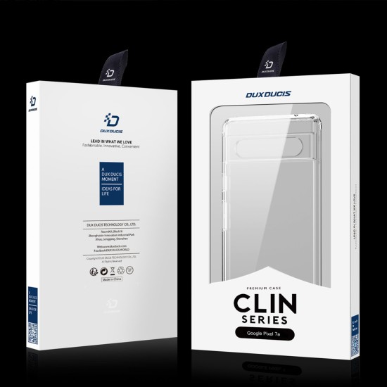 Dux Ducis Clin Case for Google Pixel 7a Armor Case Back Cover Transparent Dux Ducis Clin Case for Google Pixel 7a Armor Case Back Cover Transparent