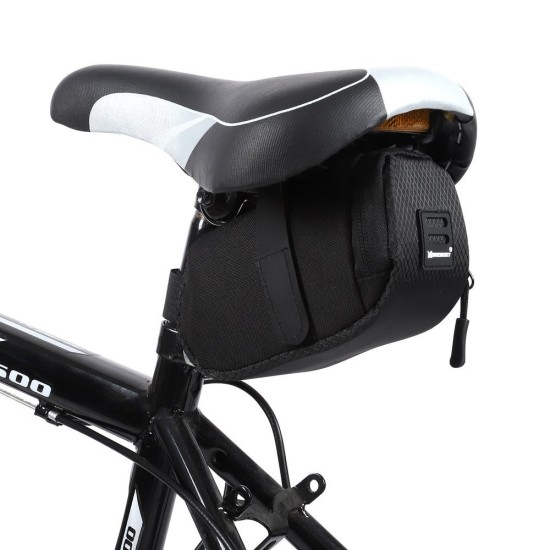 Wozinsky small bicycle saddle bag 0.6 l black (WBB8BK black) Wozinsky small bicycle saddle bag 0.6 l black (WBB8BK black)