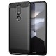 Carbon Case Flexible Cover TPU Case for Nokia 2.4 black Carbon Case Flexible Cover TPU Case for Nokia 2.4 black