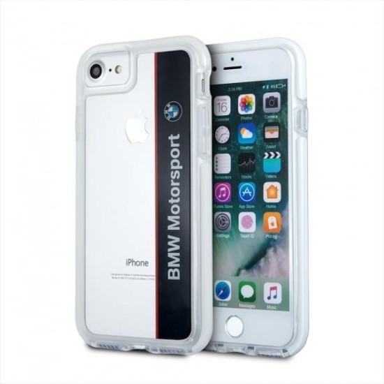 BMW Motorcase Case for iPhone 7 / 8 / SE 2020 / SE 2022 - Transparent Black BMW Motorcase Case for iPhone 7 / 8 / SE 2020 / SE 2022 - Transparent Black