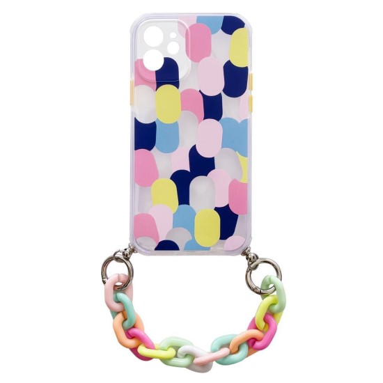 Color Chain Case gel flexible elastic case cover with a chain pendant for Xiaomi Redmi Note 10 Pro multicolour (1) Color Chain Case gel flexible elastic case cover with a chain pendant for Xiaomi Redmi Note 10 Pro multicolour (1)