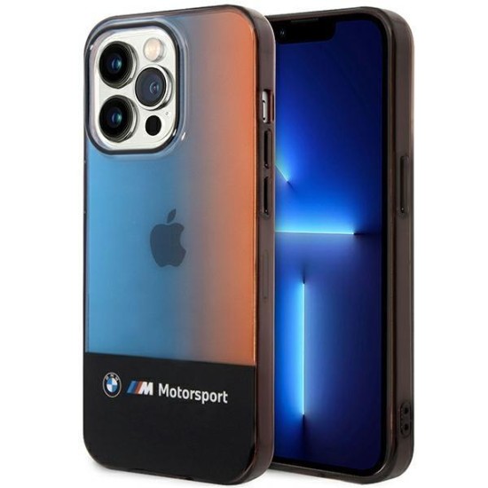 Case BMW BMHCP14X22HMGK iPhone 14 Pro Max 6.7" black/black Half Tricolor Case BMW BMHCP14X22HMGK iPhone 14 Pro Max 6.7" black/black Half Tricolor