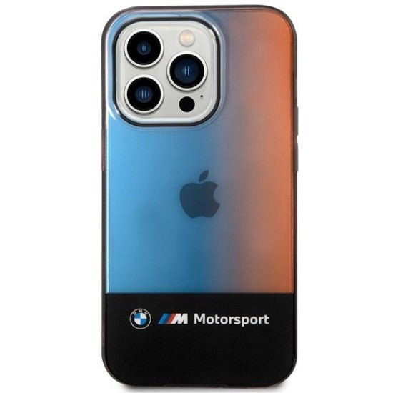 Case BMW BMHCP14X22HMGK iPhone 14 Pro Max 6.7" black/black Half Tricolor Case BMW BMHCP14X22HMGK iPhone 14 Pro Max 6.7" black/black Half Tricolor