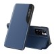 Eco Leather View Case Elegant Flip Cover with Stand Function Poco M4 Pro 5G Blue Eco Leather View Case Elegant Flip Cover with Stand Function Poco M4 Pro 5G Blue