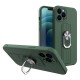 Ring Case silicone case with finger grip and stand for Samsung Galaxy A42 5G dark green Ring Case silicone case with finger grip and stand for Samsung Galaxy A42 5G dark green