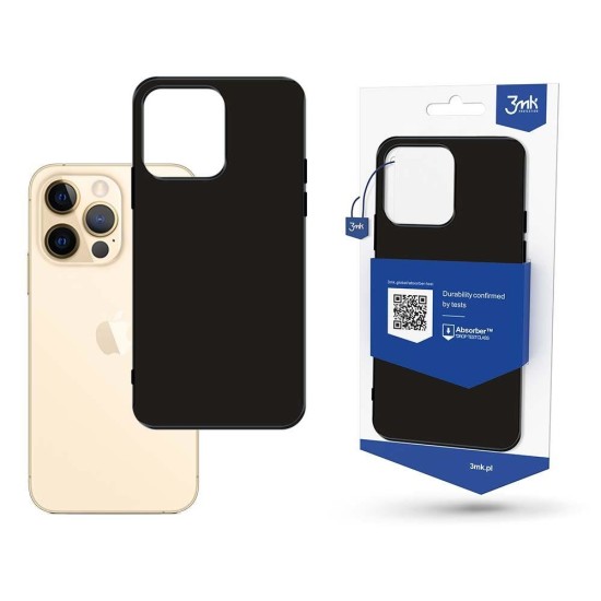 iPhone 13 Pro Max Series 3mk Matt Case - Black iPhone 13 Pro Max Series 3mk Matt Case - Black