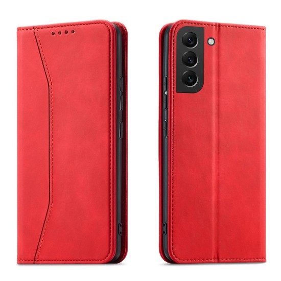 Magnet Fancy Case for Samsung Galaxy S23+ flip cover wallet stand red Magnet Fancy Case for Samsung Galaxy S23+ flip cover wallet stand red