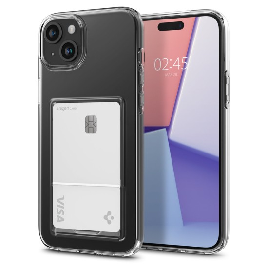 Spigen Crystal Slot Case for iPhone 15 Plus - Clear Spigen Crystal Slot Case for iPhone 15 Plus - Clear