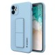 Wozinsky Kickstand Case iPhone 12 Pro Silicone Case with Stand Light Blue Wozinsky Kickstand Case iPhone 12 Pro Silicone Case with Stand Light Blue