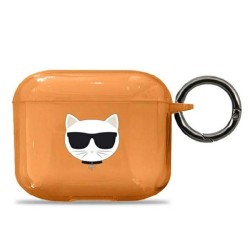 Karl Lagerfeld Choupette case for AirPods 3 - orange