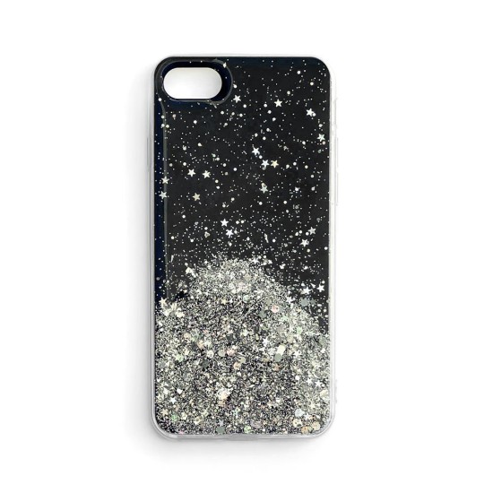 Star Glitter Shining Cover for iPhone 13 Pro black Star Glitter Shining Cover for iPhone 13 Pro black