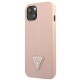 Guess GUHCP13MPSATLP iPhone 13 6.1" pink/pink hardcase SaffianoTriangle Logo Guess GUHCP13MPSATLP iPhone 13 6.1" pink/pink hardcase SaffianoTriangle Logo