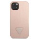 Guess GUHCP13MPSATLP iPhone 13 6.1" pink/pink hardcase SaffianoTriangle Logo Guess GUHCP13MPSATLP iPhone 13 6.1" pink/pink hardcase SaffianoTriangle Logo