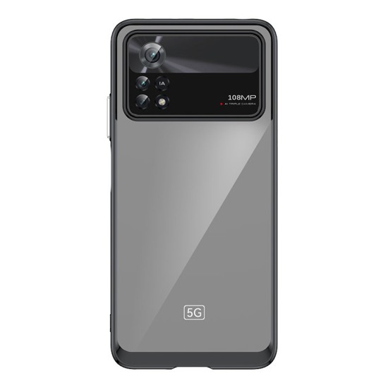 Outer Space Case for Xiaomi Poco X4 Pro 5G cover with a flexible frame black Outer Space Case for Xiaomi Poco X4 Pro 5G cover with a flexible frame black