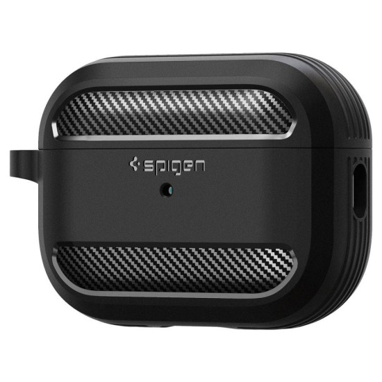 Spigen Rugged Armor Case for Apple AirPods Pro 1 / 2 - Matte Black Spigen Rugged Armor Case for Apple AirPods Pro 1 / 2 - Matte Black