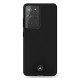 Mercedes Silicone Line Case for Samsung Galaxy S21 Ultra - Black