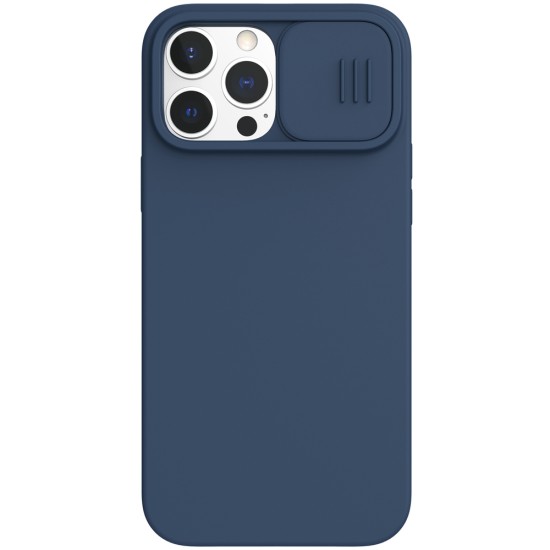 Nillkin CamShield Silky Silicone Case cover with camera cover for iPhone 13 Pro Max blue Nillkin CamShield Silky Silicone Case cover with camera cover for iPhone 13 Pro Max blue