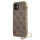 Guess GUHCP12SGF4GBR iPhone 12 mini 5.4" brown/brown hardcase 4G Charms Collection Guess GUHCP12SGF4GBR iPhone 12 mini 5.4" brown/brown hardcase 4G Charms Collection