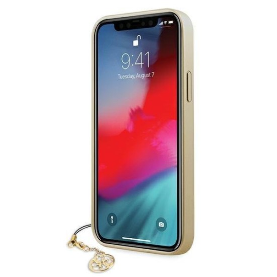 Guess GUHCP12SGF4GBR iPhone 12 mini 5.4" brown/brown hardcase 4G Charms Collection Guess GUHCP12SGF4GBR iPhone 12 mini 5.4" brown/brown hardcase 4G Charms Collection