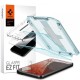 Spigen Glas.tR EZ Fit Tempered Glass for Samsung Galaxy S22 - 2 pcs. Spigen Glas.tR EZ Fit Tempered Glass for Samsung Galaxy S22 - 2 pcs.