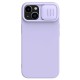 Nillkin CamShield Silky Silicone Case iPhone 14 Plus Case with Camera Protector Purple Nillkin CamShield Silky Silicone Case iPhone 14 Plus Case with Camera Protector Purple