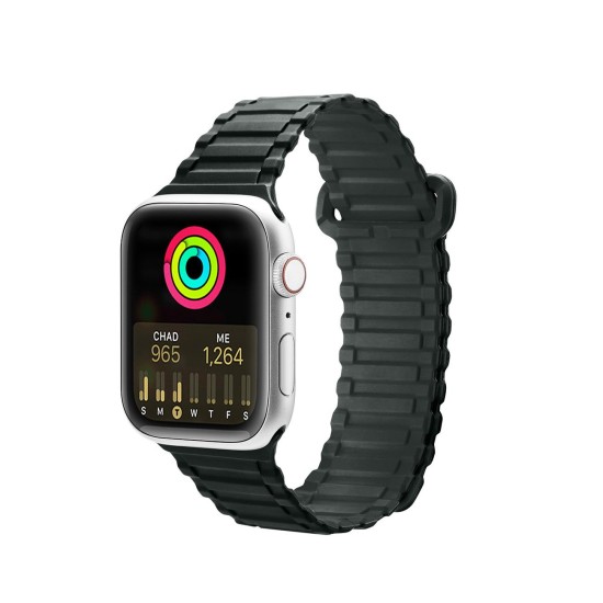 Dux Ducis Strap (Armor Version) strap Apple Watch Ultra, SE, 9, 8, 7, 6, 5, 4, 3, 2, 1 (49, 45, 44, 42 mm) silicone magnetic strap bracelet green Dux Ducis Strap (Armor Version) strap Apple Watch Ultra, SE, 9, 8, 7, 6, 5, 4, 3, 2, 1 (49, 45, 44, 42 mm) silicone magnetic strap bracelet green