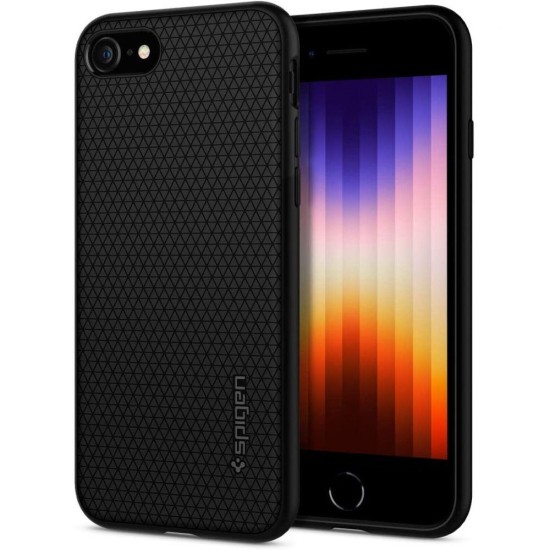 Spigen Liquid Air Case for iPhone 7 / 8 / SE 2020 / SE 2022 - Black Spigen Liquid Air Case for iPhone 7 / 8 / SE 2020 / SE 2022 - Black