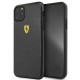 Ferrari Hardcase FESPCHCN65CBBK iPhone 11 Pro Max black/black On Track Carbon Effect