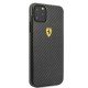 Ferrari Hardcase FESPCHCN65CBBK iPhone 11 Pro Max black/black On Track Carbon Effect
