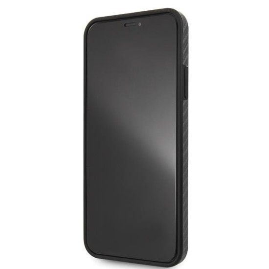 Ferrari Hardcase FESPCHCN65CBBK iPhone 11 Pro Max black/black On Track Carbon Effect