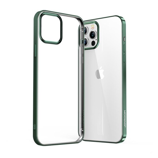 Joyroom New Beautiful Series ultra thin case with electroplated frame for iPhone 12 Pro Max green (JR-BP796) Joyroom New Beautiful Series ultra thin case with electroplated frame for iPhone 12 Pro Max green (JR-BP796)
