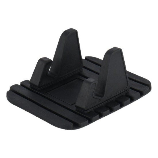 Universal car holder silicone phone stand nano pad black Universal car holder silicone phone stand nano pad black