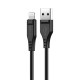 Acefast cable MFI USB - Lightning 1.2m, 2.4A black (C3-02 black) Acefast cable MFI USB - Lightning 1.2m, 2.4A black (C3-02 black)