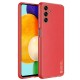 Dux Ducis Yolo elegant cover made of ecological leather for Samsung Galaxy A13 5G red Dux Ducis Yolo elegant cover made of ecological leather for Samsung Galaxy A13 5G red