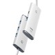 Baseus Lite Series HUB adapter USB Type C - 4x USB 3.0 25cm white (WKQX030302) Baseus Lite Series HUB adapter USB Type C - 4x USB 3.0 25cm white (WKQX030302)