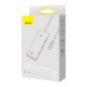 Baseus Lite Series HUB adapter USB Type C - 4x USB 3.0 25cm white (WKQX030302) Baseus Lite Series HUB adapter USB Type C - 4x USB 3.0 25cm white (WKQX030302)