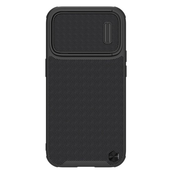 Nillkin Textured S Case iPhone 14 Pro Max case with camera cover black Nillkin Textured S Case iPhone 14 Pro Max case with camera cover black