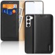 Dux Ducis Hivo case Samsung Galaxy S23+ flip case wallet stand RFID blocker black Dux Ducis Hivo case Samsung Galaxy S23+ flip case wallet stand RFID blocker black