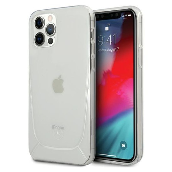 Mercedes Transparent Line Case for iPhone 12 / iPhone 12 Pro - Transparent