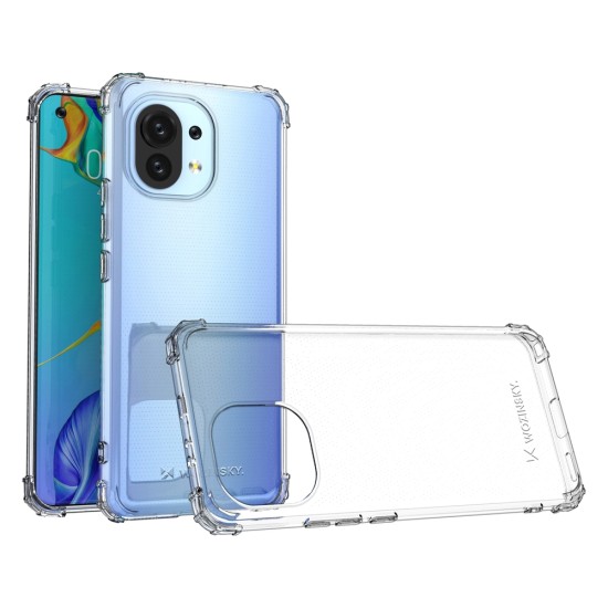 Wozinsky Anti Shock durable case with Military Grade Protection for Xiaomi Mi 11 transparent Wozinsky Anti Shock durable case with Military Grade Protection for Xiaomi Mi 11 transparent