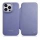 iCarer CE Premium Leather Folio Case iPhone 14 Pro Max Magnetic Flip Leather Folio Case MagSafe Light Purple (WMI14220716-LP) iCarer CE Premium Leather Folio Case iPhone 14 Pro Max Magnetic Flip Leather Folio Case MagSafe Light Purple (WMI14220716-LP)