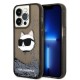 Karl Lagerfeld KLHCP14XLNCHCK iPhone 14 Pro Max 6.7" black/black hardcase Glitter Choupette Head Karl Lagerfeld KLHCP14XLNCHCK iPhone 14 Pro Max 6.7" black/black hardcase Glitter Choupette Head