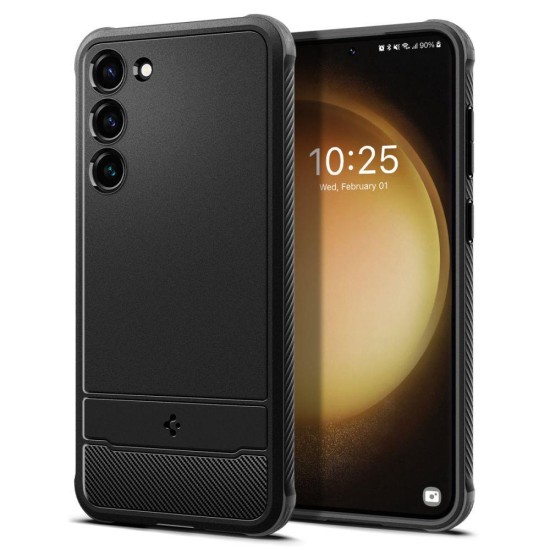 Spigen Rugged Armor Case for Samsung Galaxy S23 - Matte Black Spigen Rugged Armor Case for Samsung Galaxy S23 - Matte Black